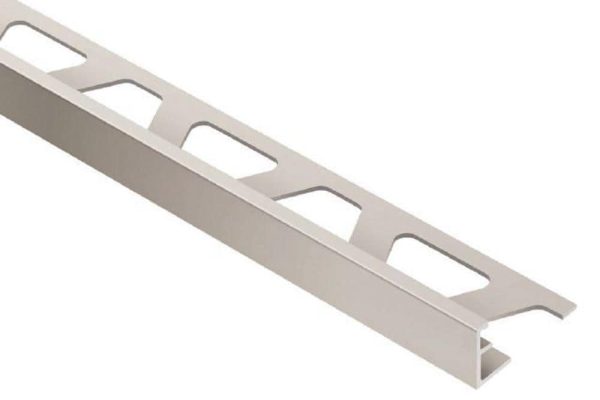 SCHIENE EDGE TRIM 3/8  ALUM SATIN NICKEL 10ft