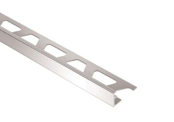 Schluter SCHIENE Floor Edge Trim Aluminum 1/2 Inch (12.5 mm) x8f -1/2 Inch