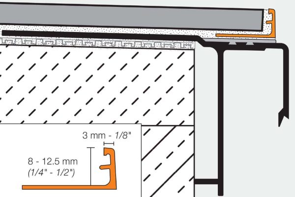 JOLL-P EDGE TRIM 3/8  PVC LT GREY - Image 4