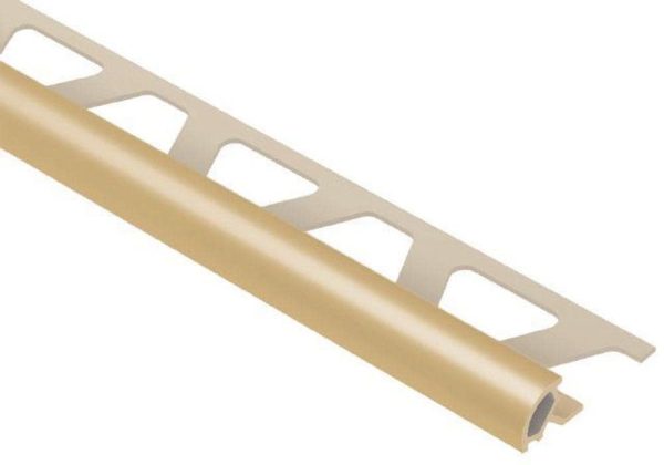 RONDEC BULLNOSE TRIM 7/16  PVC LIGHT BEIGE