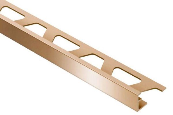 SCHIEN-RADIUS EDGE TRIM 1/2 Inch ALUM POLISH COPPER - Image 7