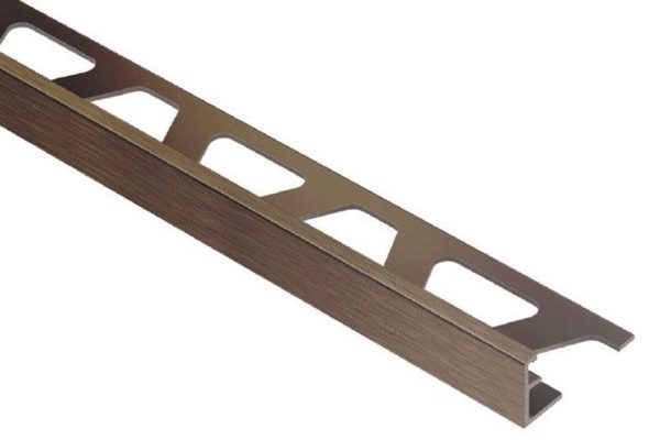 SCHIEN-RADIUS EDGE TRIM 1/4  ALUM ANTQ BRONZE - Image 7