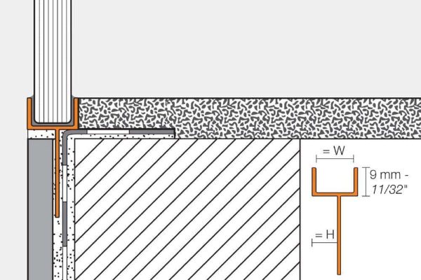 DEC-SGC SHADOW GAP CORNER 1/2 Inch ALUM SATIN 12 MM - Image 4