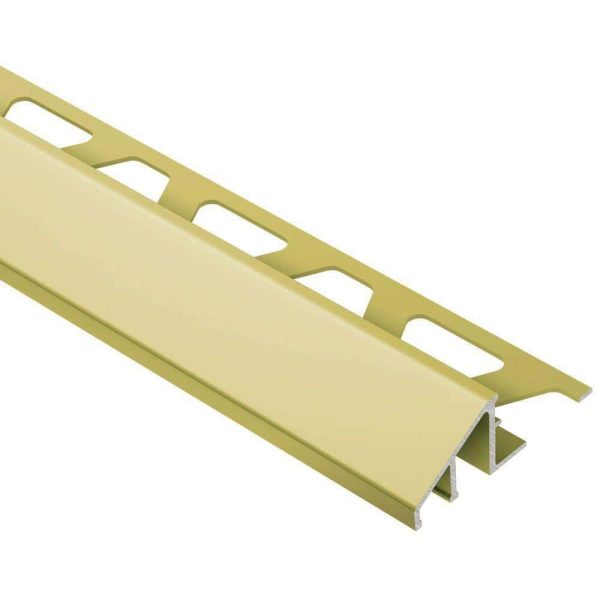 REN-U REDUCER 1/2 Inch ALUM SATIN BRASS