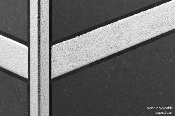 DESIGNLINE 1  BORDER TRIM 1/4  ALUM SATIN NICKEL - Image 3