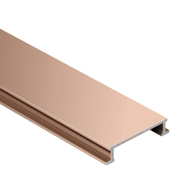 DESIGNLINE 1  BORDER TRIM 1/4  ALUM SATIN COPPER