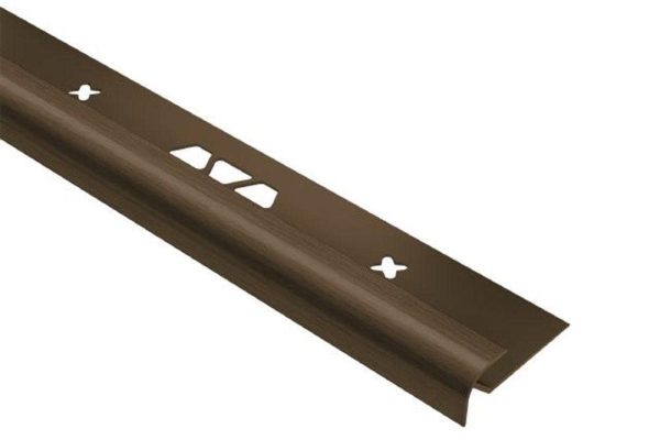 VINPR-RO BULLNOSE 7/32 Inch ALUM BRUSH BRONZE