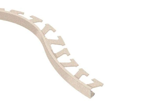 SCHIEN-RADIUS EDGE TRIM 3/8  ALUM IVORY