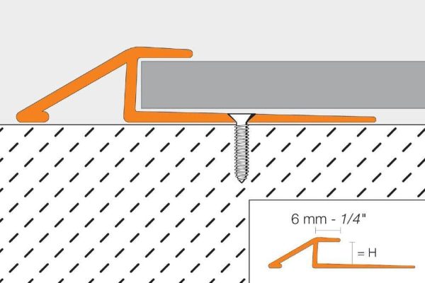 VINPR-U REDUCER 7/16  ALUM BRUSH NICKEL - Image 2