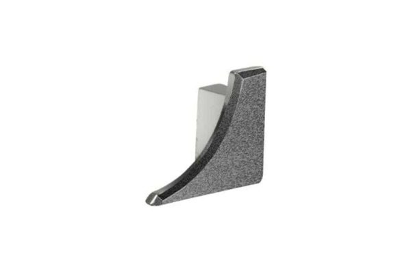 DILE-AHKA END CAP RIGHT ALUM STONE GREY