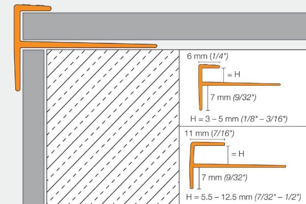 VINPR-STEP 1/2 Inch ALUM BRUSH CHROME - Image 2