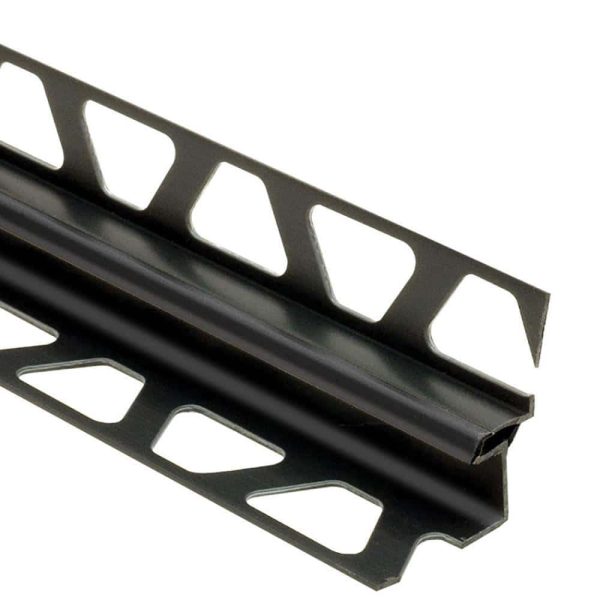 DILE-EKE CORNER JOINT 7/16x3/8  PVC BLACK