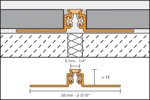 DILE-AKWS 1/2 Inch ALUM W/ 1/4  JOINT BLACK - Image 3