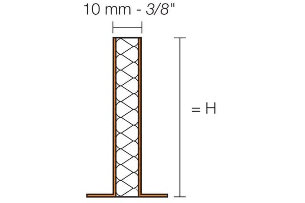 DILE-DFP SCREED DIVIDE -3/8x3ft3 Inch - Image 3