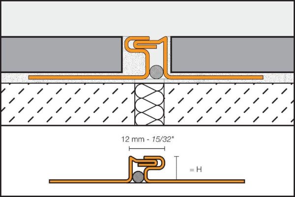 DILE-EDP T/G MOVEMENT TRIM 5/16  STN STEEL - Image 5