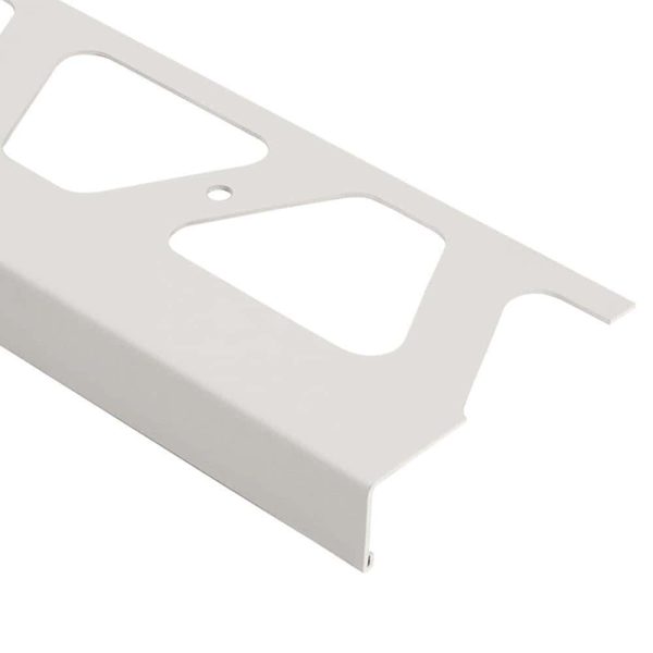 BAR-RW BALCONY EDGE 3 Inch ALUM BRT WHT