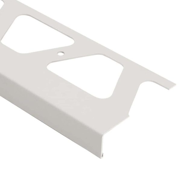 BAR-RW BALCONY EDGE 6  ALUM BRT WHT