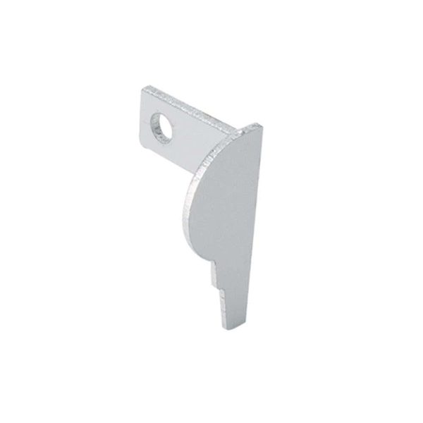 TRE-FL END CAP ALUM SATIN