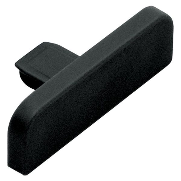 TRE-SE-S END CAP PVC BLACK