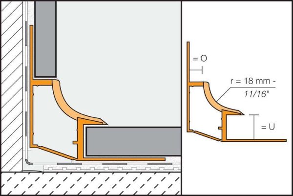 DILE-HK END CAP RIGHT PVC GREY - Image 3