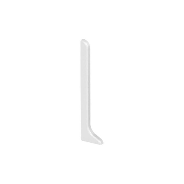 DESIGNBAS-SL END CAP RIGH -3/8  ALUM MATTE BRT WHT - Image 2