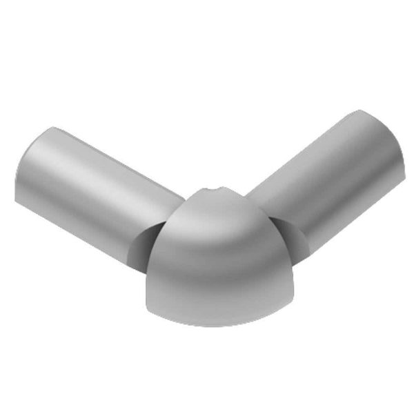 RONDE -LEG OUT CORNER 1/2 Inch ALUM SATIN