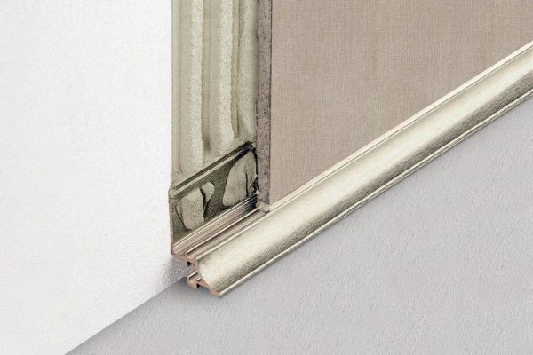 Schluter DILE-AHKA Inside Corner 90 with 3/8  (10 mm) Radius- Aluminum Anodized Brushed Nickel - Image 2