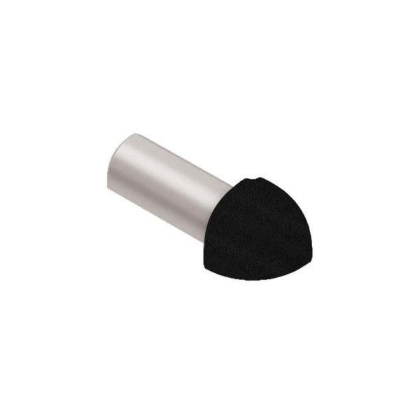 RONDEC OUT CORNER 1/2 Inch ALUM MATTE BLK