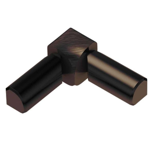 RONDE -LEG IN CORNER 1/2 Inch ALUM ANTQ BRONZE