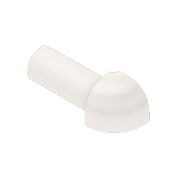 RONDEC OUT CORNER 3/8  PVC WHITE