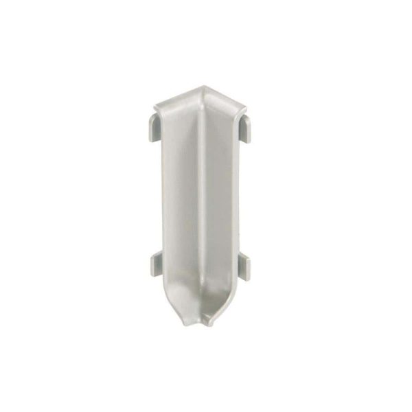 Schluter DESIGNBAS-SL Inside Corner 90- Aluminum Matte Whit -1/8  (80 mm)