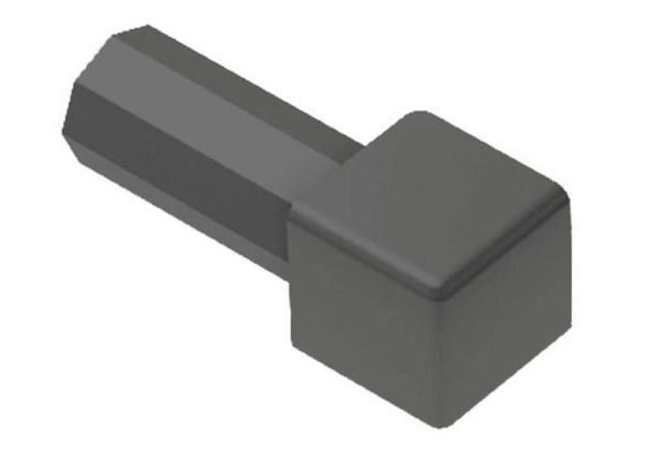 QUADEC OUT CORNER 1/2 Inch PVC GREY