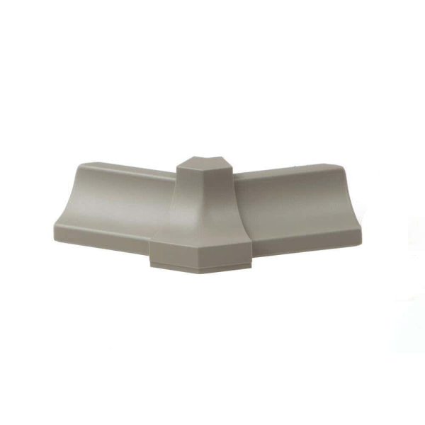 Schluter DILE-PHK Outside Corner 135 with 3/8  (10 mm) Radius- PVC Plastic Grey