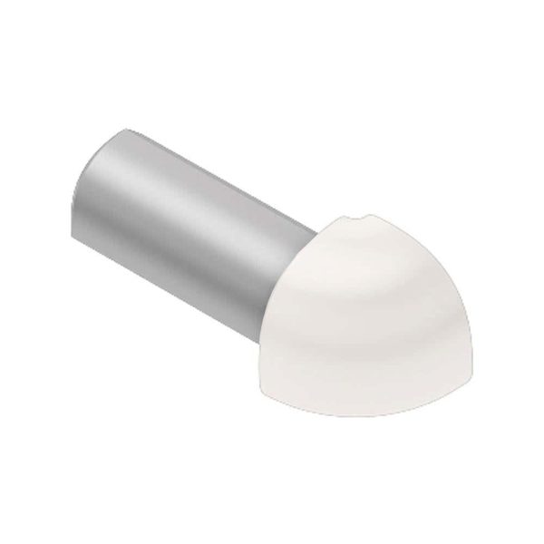 RONDEC OUT CORNER 1/2 Inch ALUM WHITE