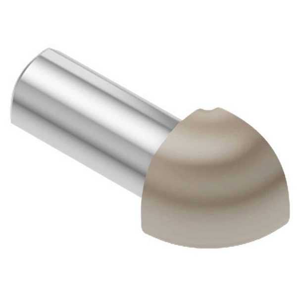 RONDEC OUT CORNER 1/2 Inch ALUM LIGHT BEIGE