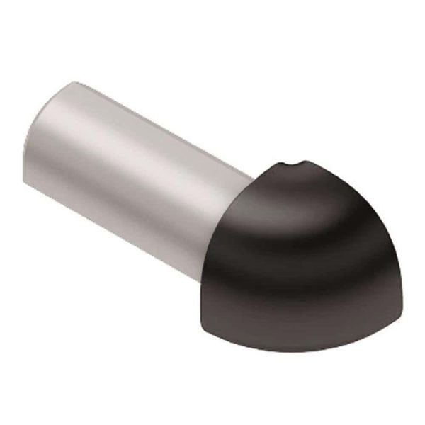 RONDEC OUT CORNER 1/2 Inch ALUM BLACK