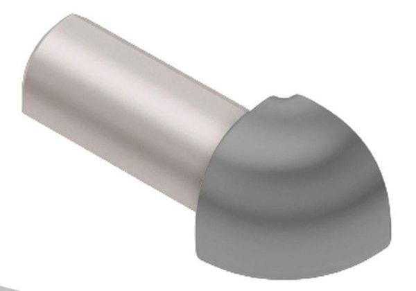 RONDEC OUT CORNER 1/2 Inch ALUM METALLIC GRAY