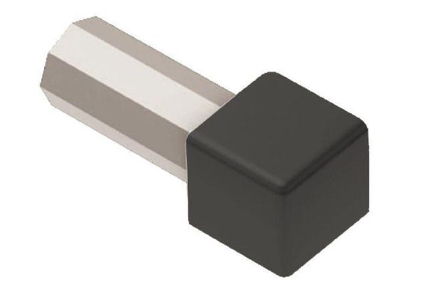 QUADEC OUT CORNER 1/2 Inch ALUM TRAFFIC GRAY - Image 2