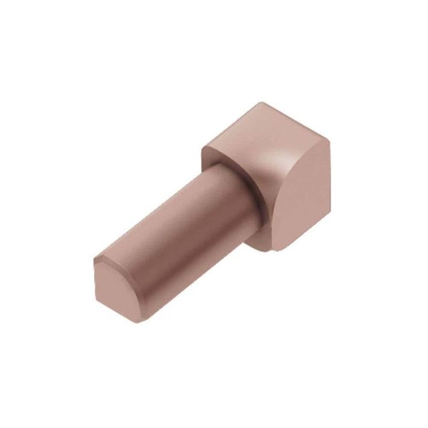 RONDEC IN CORNER 1/2 Inch ALUM SATIN COPPER