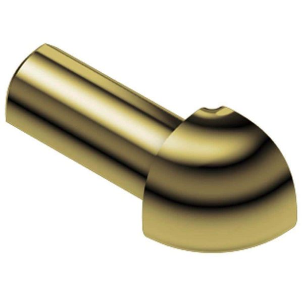 RONDEC OUT CORNER 5/16  ALUM POLISH BRASS