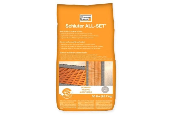 Schluter AL-SET- Specialized Modified Thi-set 50 LBS (GREY)