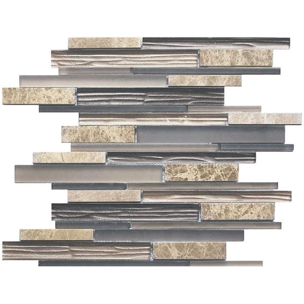 Falling Water Cliff - Mir Mosaic - CAS-009