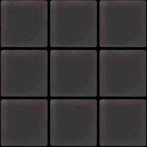 Pewter Matte - Mir Mosaic - A-098M 1x1