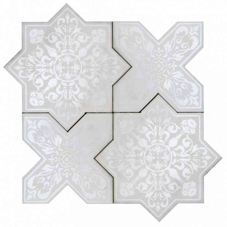 Pantheon White - Mir Mosaic - PNT White