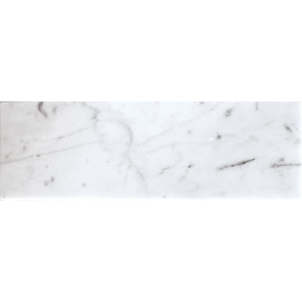 Carrara 4X12 Polished - Mir Mosaic - FCA-412P