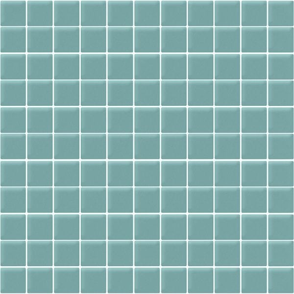 Aqua Matte - Mir Mosaic - A-041M 1x1