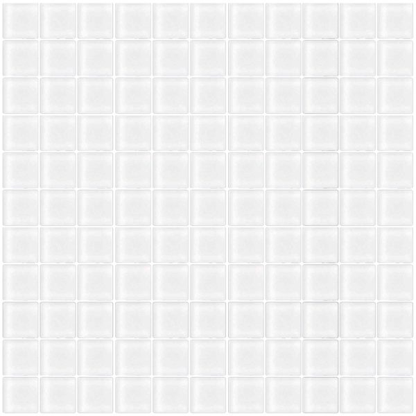 Mirage White Matte - Mir Mosaic - A-066M 1x1