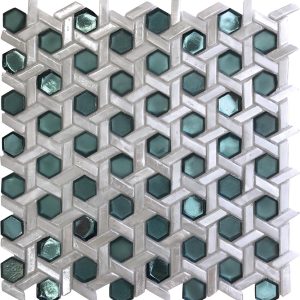 Weave Emerald - Mir Mosaic - AHX-22