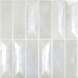 Allure White Rectangular - Mir Mosaic - AL-01WHT-R