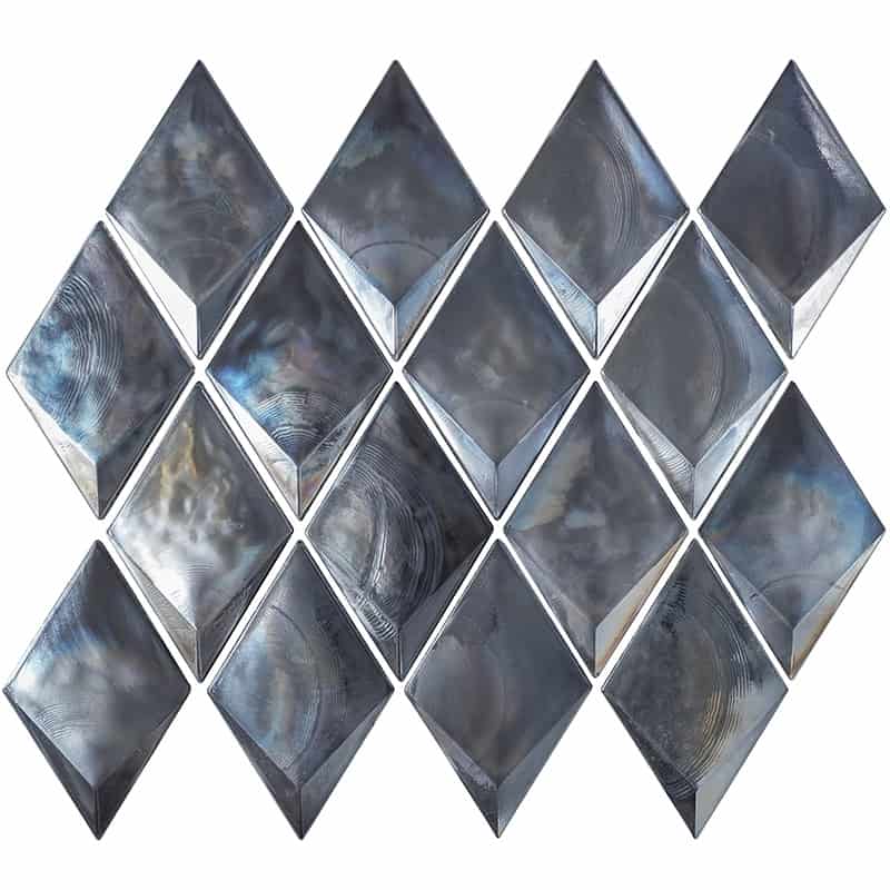 Allure Grey Diamond - Mir Mosaic - AL-06GRY-D